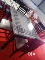New luxury 4 set & 6 set dining table with chairs direct from factory.