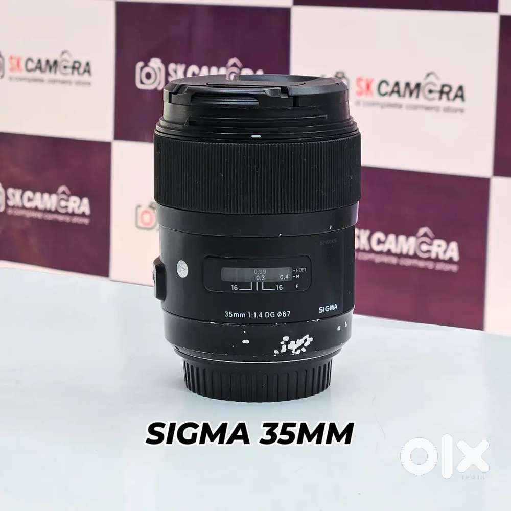 Sigma 35mm f/1.4 DG HSM Art Lens Canon EF Mount Wide-Angle Prime SK46