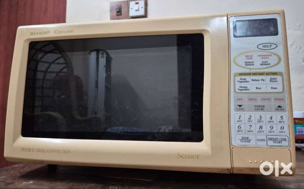 SHARP microwave with convection and double side grill coils(R880B)