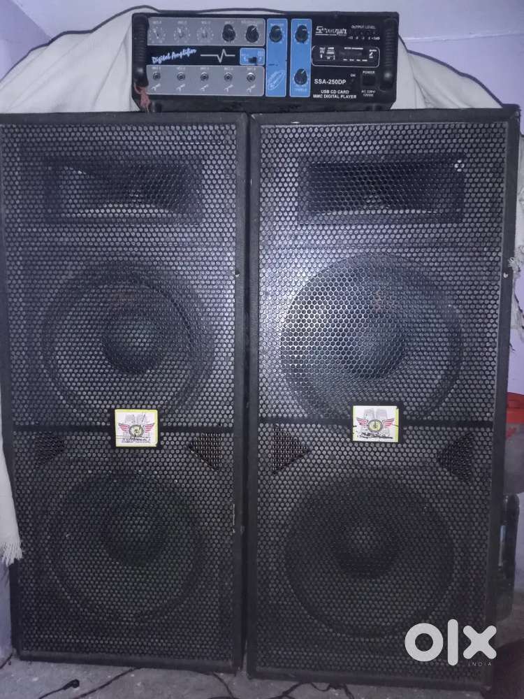 2 colum 12 inchi ek amplifier