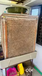 Wooden Cooler fan good condition 100% working