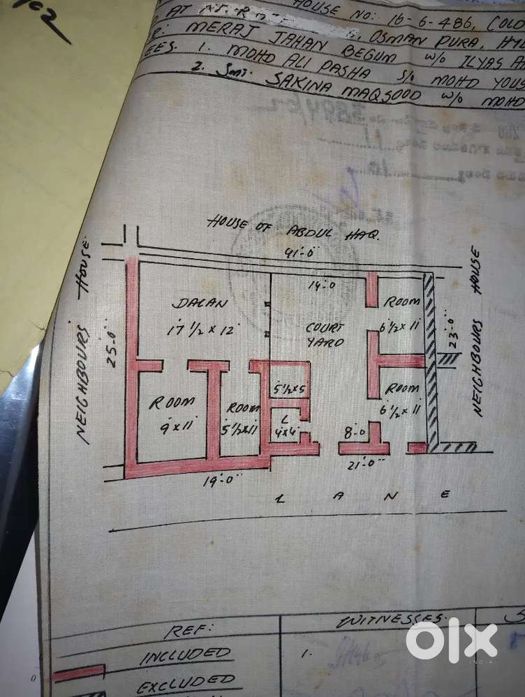 Open plot for sale 75 square yard