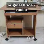 Pure Good quality Wood normal PC desk