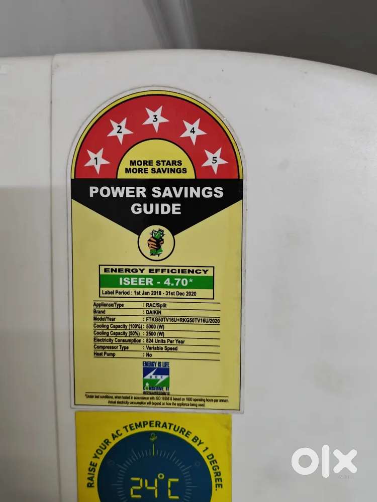 Daikin 5 star AC in excellent condition