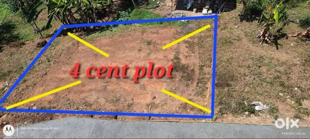 NEDUMANGADU 4 CENT RESIDENTIAL PLOT FOR SALE