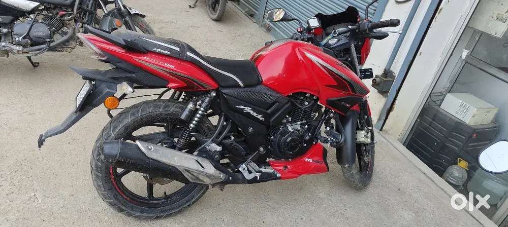 Apache RTR 160 2 v dual disk brake . ABS