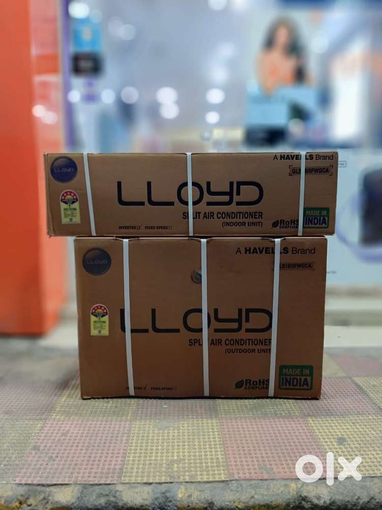 Lloyd 3star& 5star AC 1.5ton stocks available with bill warranty