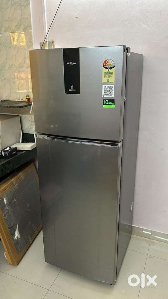 Whirlpool almost new fridge, double door