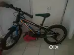 2 Cycle and 1 red Jeep for kids