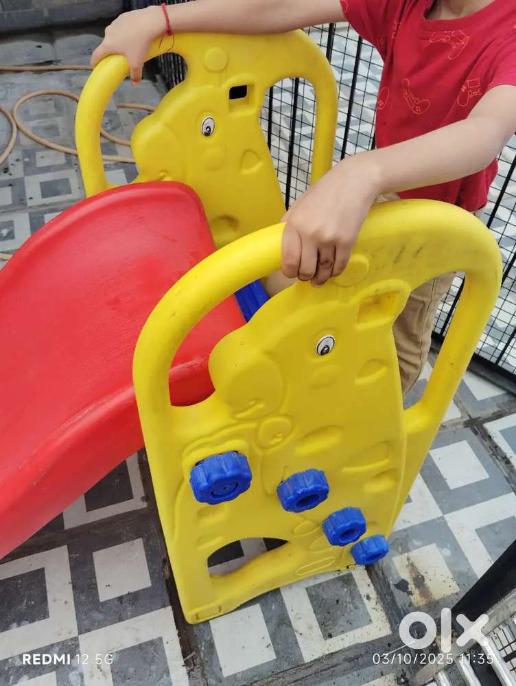 Child slider at home