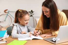 Get a private tutor at your home for class LKG to 8th and 11th and 12th commerce in bhiwadi Rajastha...