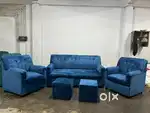 New design 5 seater sofas with full set with 2 years warranty also