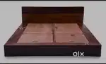 URBAN LADDER : DUETTO KING PLATFORM SHESHAM BED FOR FLASH 75% OFF SALE