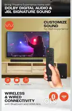 JBL SB 271 Sound bar with wireless subwoofer new condition less usage