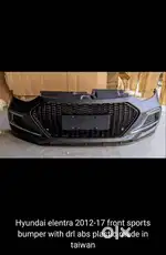 Hyundai Elantra sports bumper imported with drl
