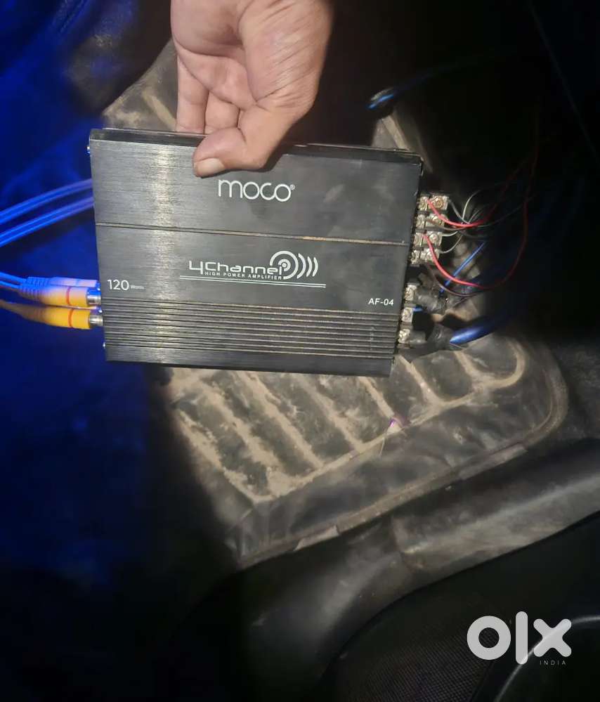 Moco 4 channel amplifier (120*4) rms