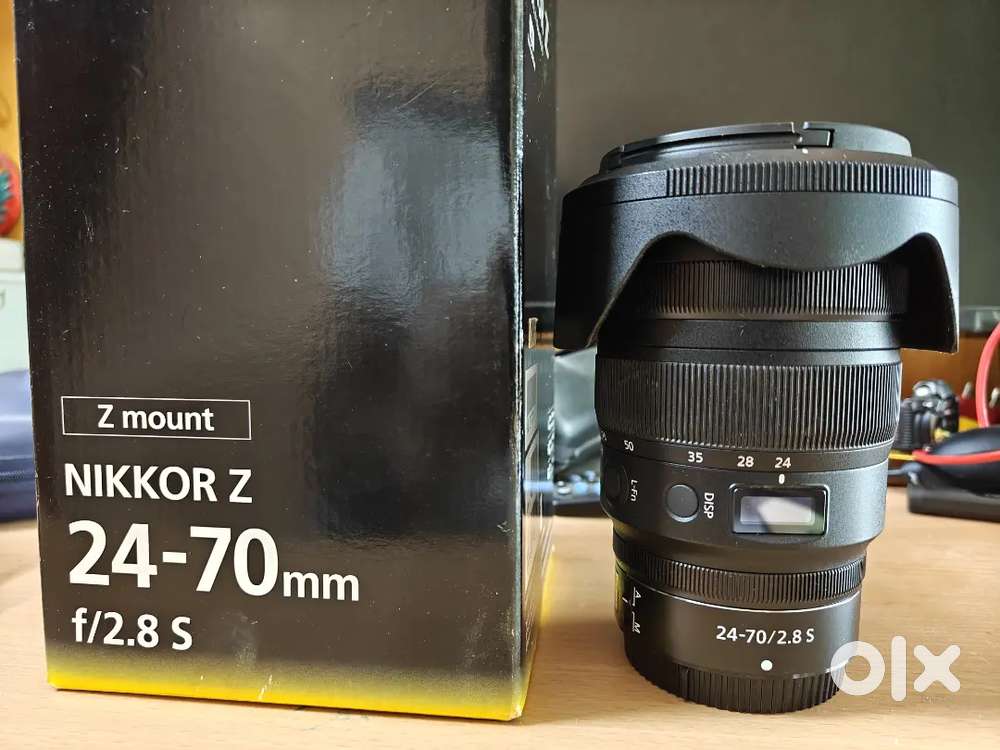Nikkor Z 24-70mm f/2.8S in new condition under warranty