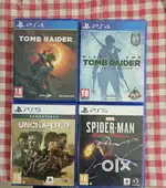 Ps5 and Ps4 games Selling Together 5000/-