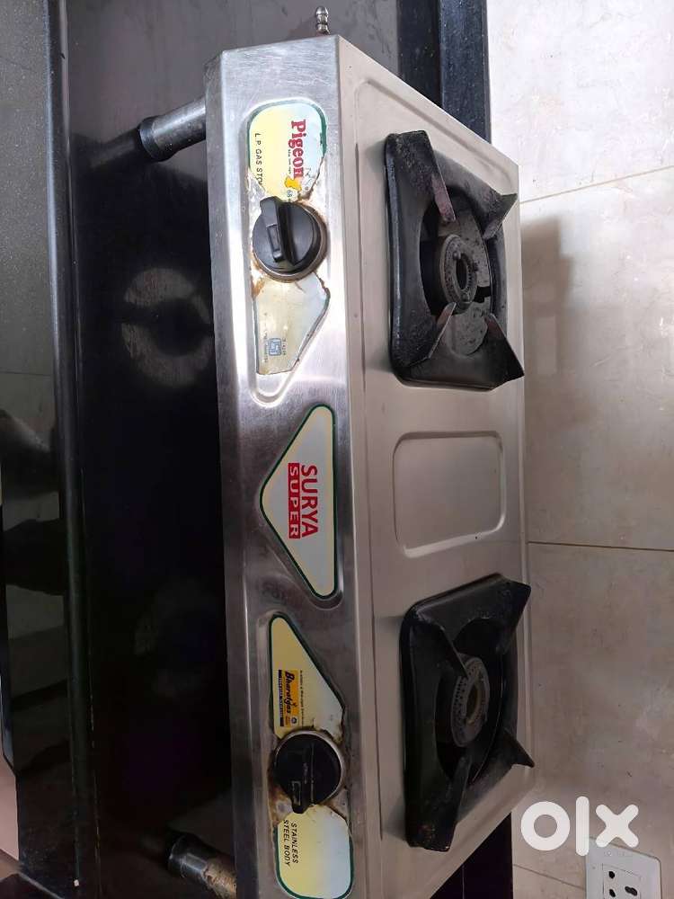 02 Burner gas stove available for sale