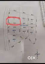 Plot for sale. 13 km from Thrissur