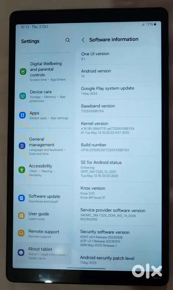 Flipkart Price 11299Rs With 4G LTE & Android 14 Samsung A7Lite Tablet