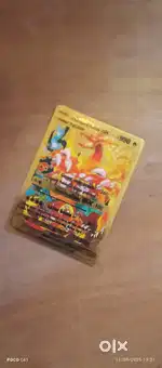 Golden pokemon hp +900 Charizard family