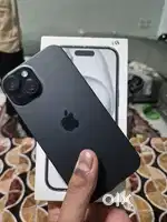 iPhone 15 (256GB) Black  Excellent Condition  Genuine Device