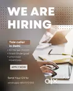 Required tele caller in delhi, salary 10-15k, unlimited incentives