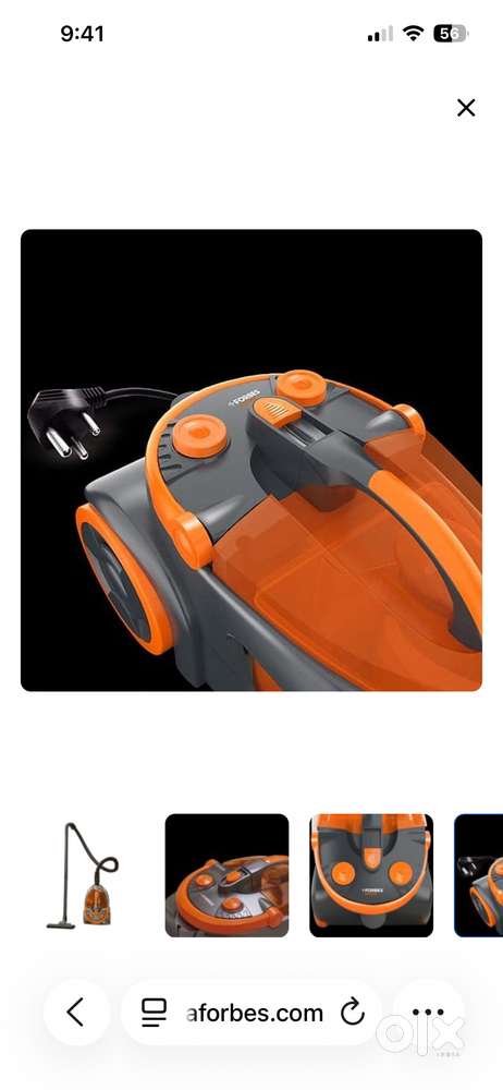 Eurekaforbes vacuum cleaner
