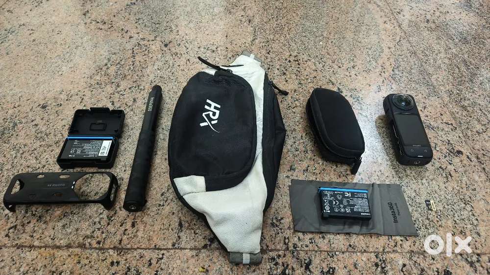 Insta 360 X4 adventure bundle for urgent sale