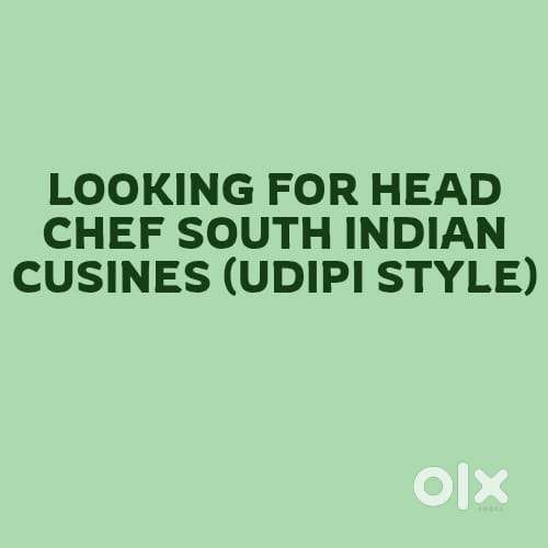 South indian chef (udipi style)