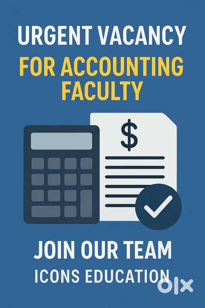 Need Foreign Accounting Teacher