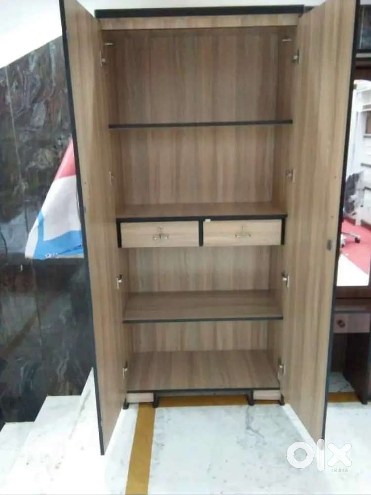 Wooden wardrobe sales in factory outlet