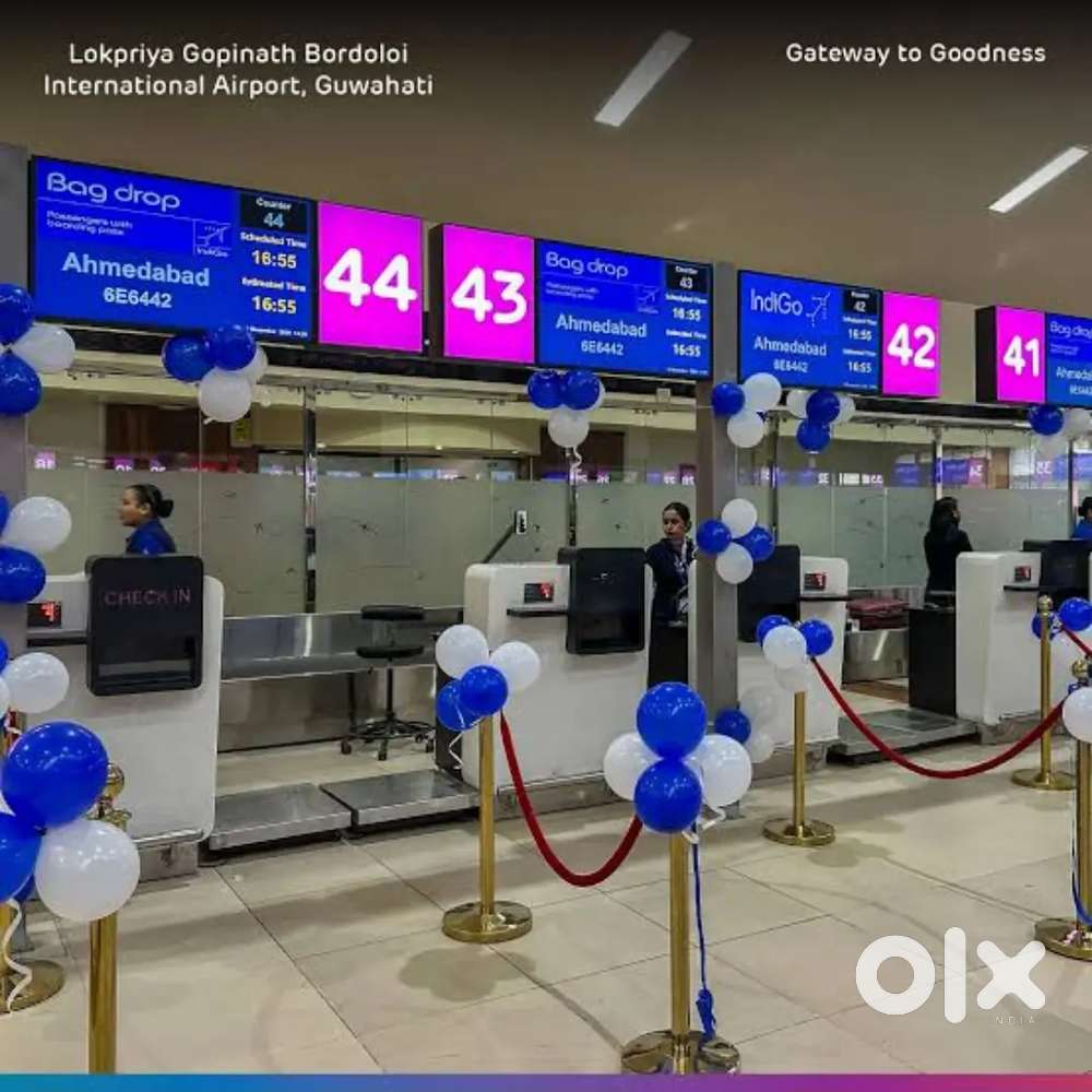 Very urgent vacancey we are hirring For Ground stuff . Cargo. Etc  Ghy