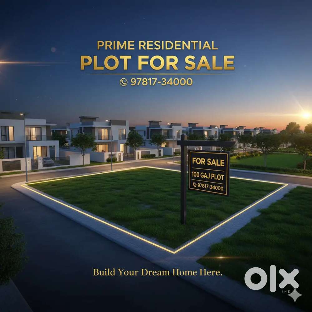 108 gaj  front pocket  plot for sale in sector 123 Mohali .