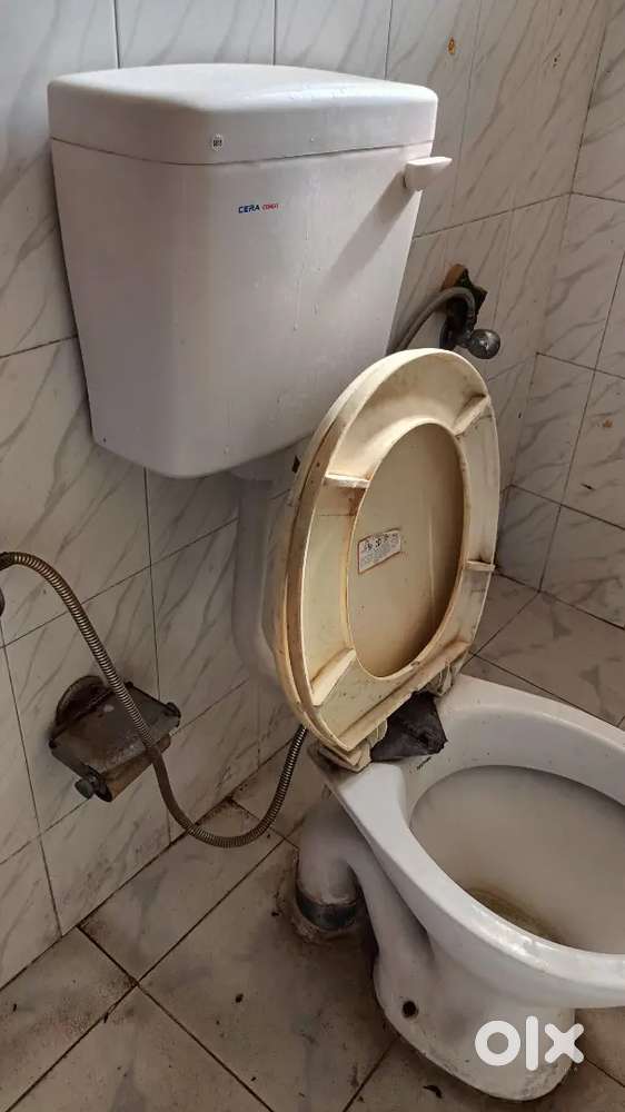 Used Washbasin and Toilet Seat Hindware brand