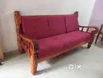 Sofa set wooden sofa set new @4K NEW WOODEN SOFA  JWER