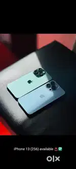IPHONE 13PRO 256GB 90 ABOVE BATTERY HEALTH FULL BOX BLUE COLOUR