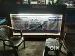 2 Counter table with ice gola machine