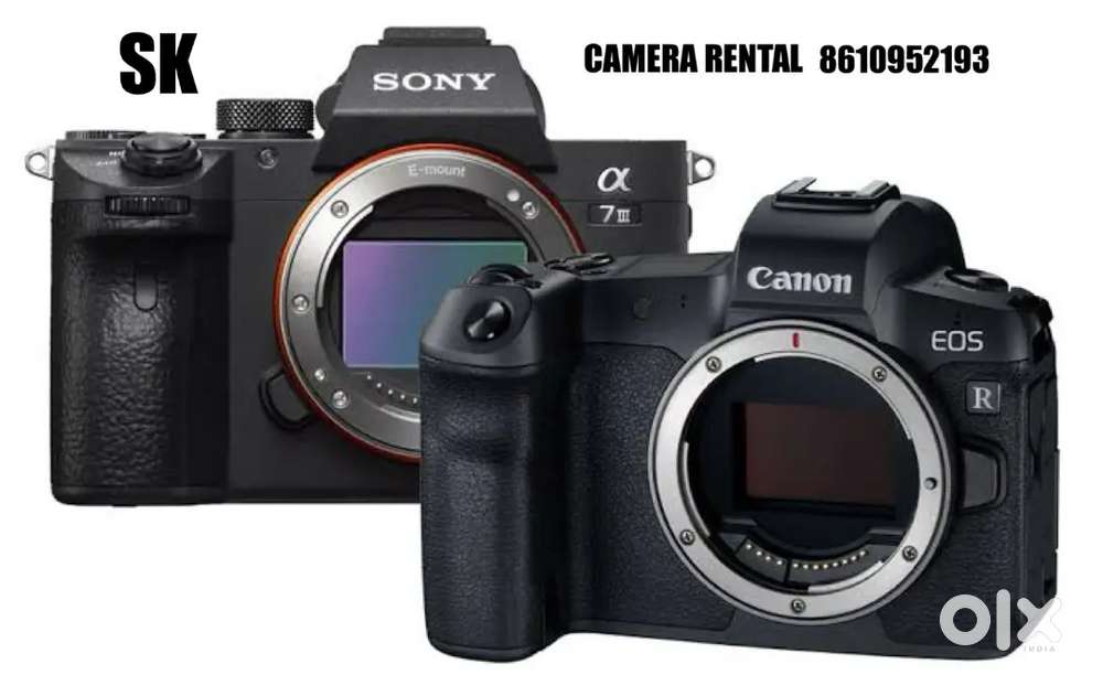 CAMERA RENT CANON SONY RENTAL -499rs