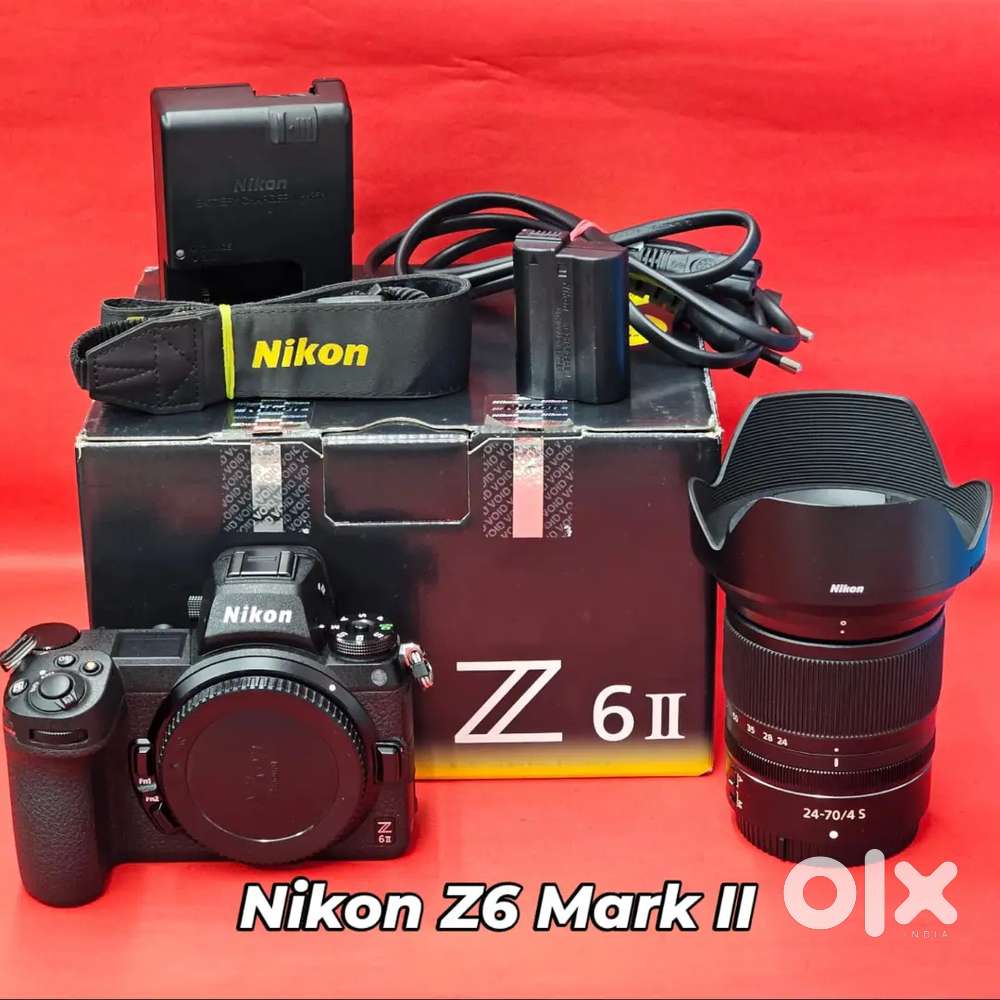 Nikon Z6 II Mirrorless Camera Kit with NIKKOR Z 24-70mm f/4 S Lens.