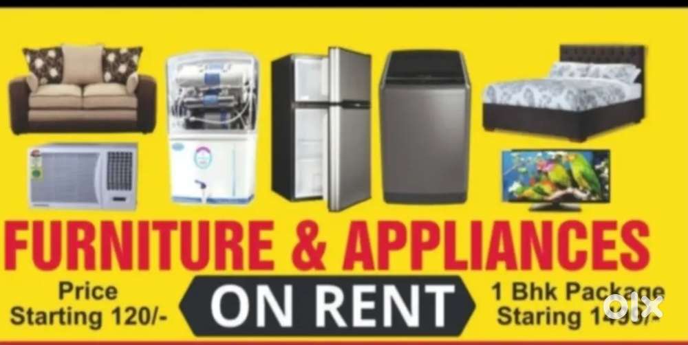 Furniture appliances on RENT
