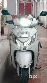 Activa honda125 MRF tyre better look New battery