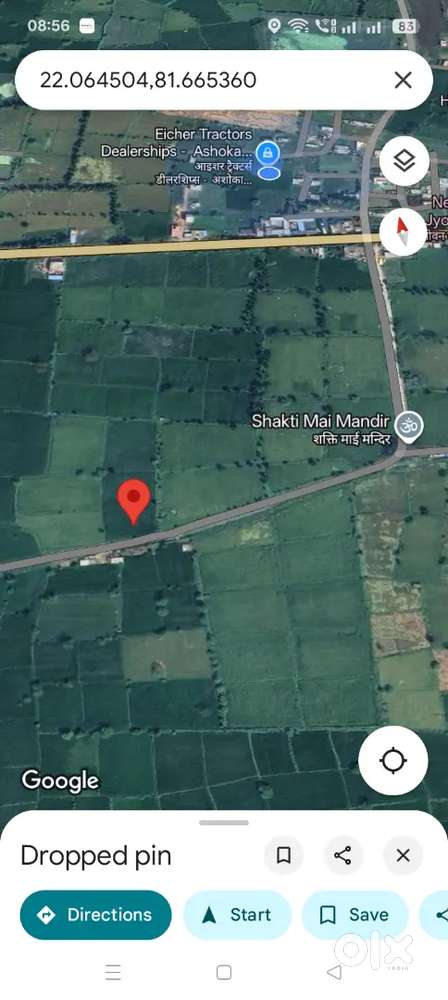 शक्ति माई मंदिर मुंगेली के पास प्लॉट बेचना है।