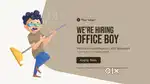 OFFICE BOY JOB