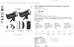 Godox SK400II-V Studio Flash and Other Items