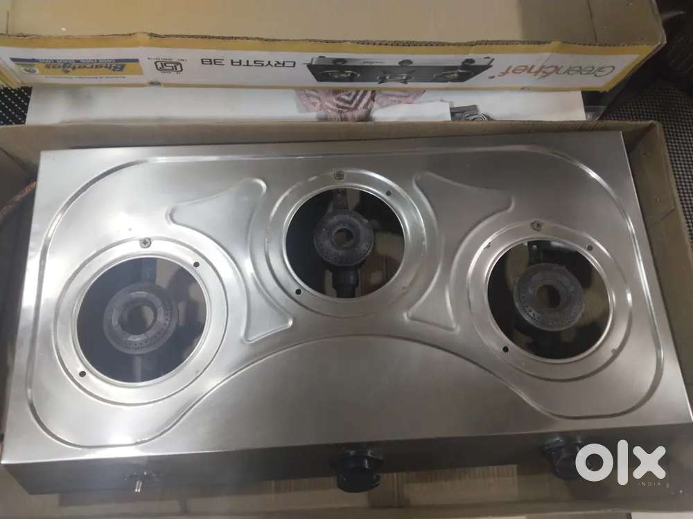 Gas stove 3 burners