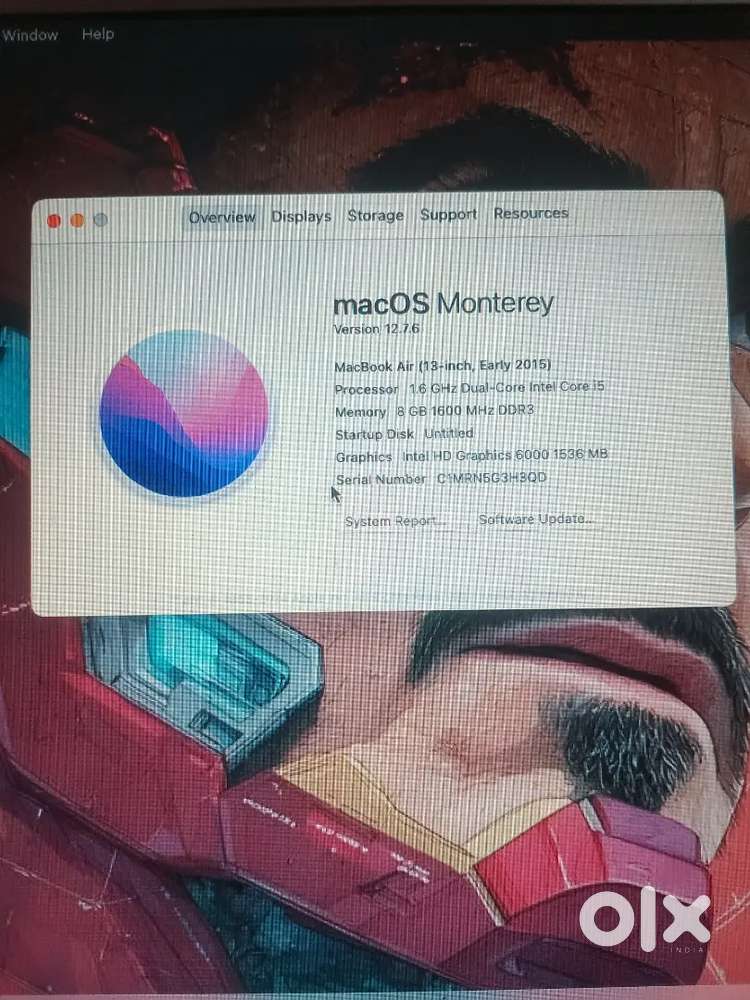 Apple Macbook Air Early 2015