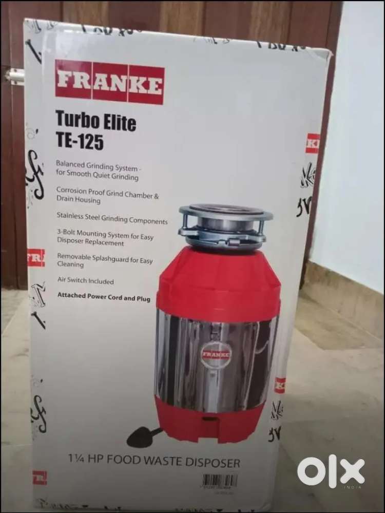 Franke Turbo Elite TE-125 Food Waste Disposer – 1¼ HP (Brand New)
