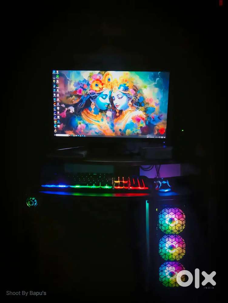 Gaming Computer-AMD Ryzen 5 55600G with Gigabyte NVIDIA RTX3060TI 12GB